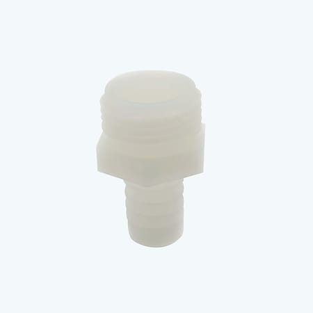 Thrifco Plumbing Nylon 1/4 Barb X 3/4 Gh Adpt 9429301